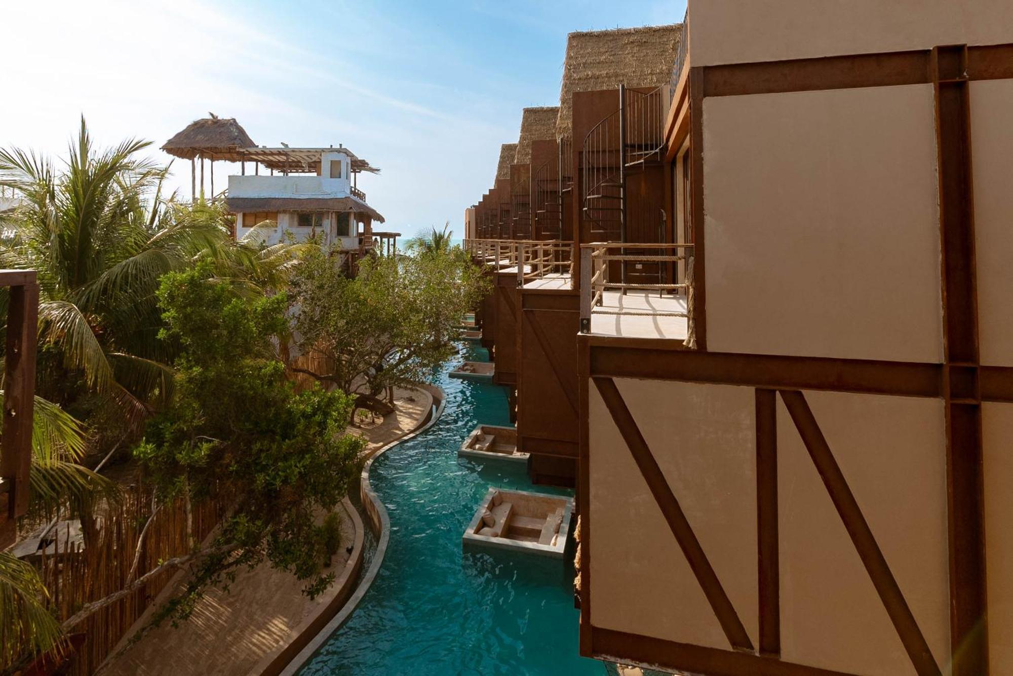 Awa Holbox Hotel Boutique - Beach Front Exterior foto